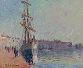 Sailing at Martigues By Gustave Loiseau