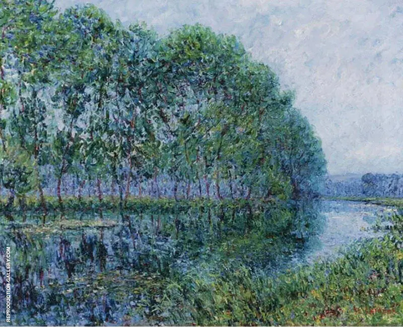 The Banks of The Seine 1900 By Gustave Loiseau