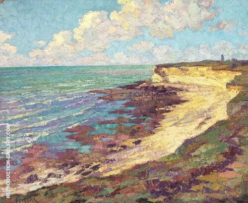 The Edge of The Sea By Gustave Loiseau