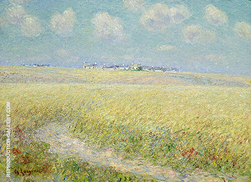 Wheatfields by Gustave Loiseau | Oil Painting Reproduction