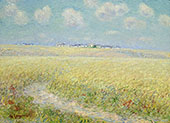 Wheatfields By Gustave Loiseau