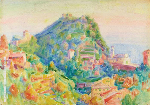 Portofino 1920 by John Peter Russell | Oil Painting Reproduction