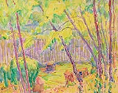 View Through Trees 1919 By John Peter Russell