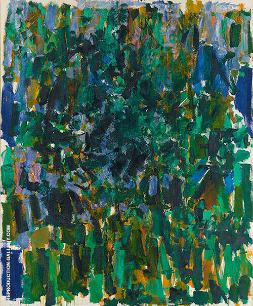 Salut Patou by Joan Mitchell | Oil Painting Reproduction