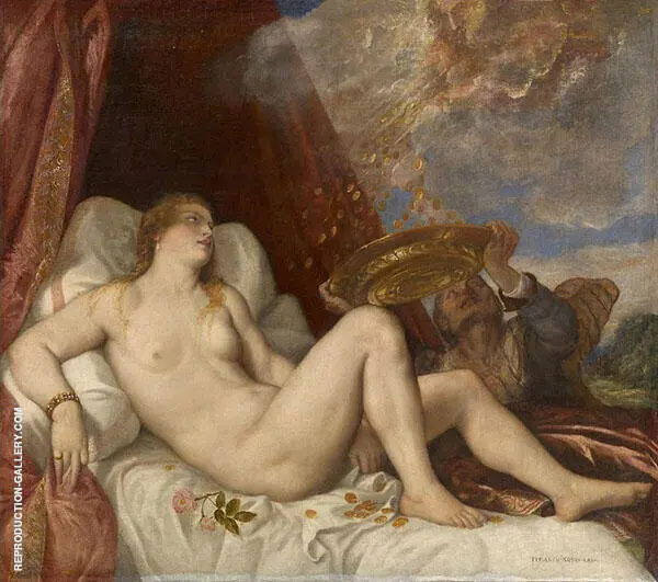 Danae 1564 By Tiziano Vecellio (TITIAN)