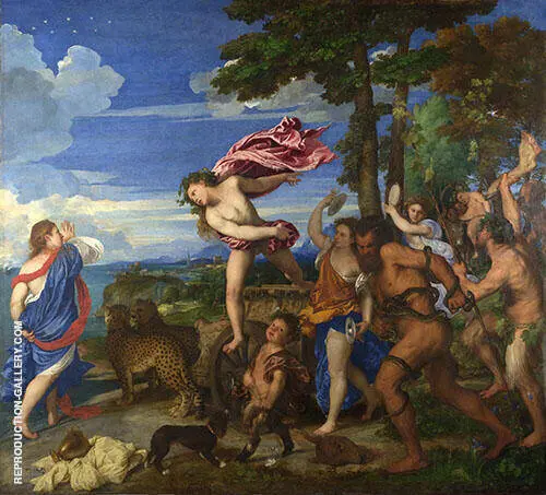 Bacchus and Ariadne 1520 By Tiziano Vecellio (TITIAN)