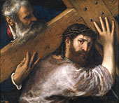 Christ Carrying The Cross By Tiziano Vecellio (TITIAN)