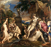 Diana and Callisto 1556 By Tiziano Vecellio (TITIAN)