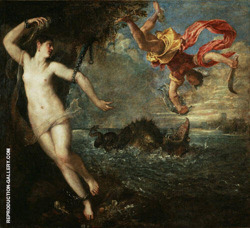 Perseus and Andromeda 1554 | Oil Painting Reproduction