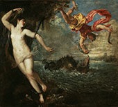 Perseus and Andromeda 1554 By Tiziano Vecellio (TITIAN)