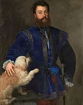 Portrait of Federico II Gonzaga 1529 By Tiziano Vecellio (TITIAN)