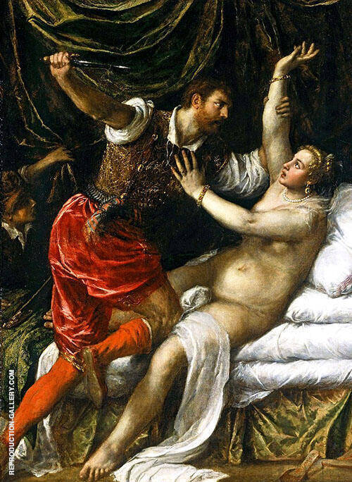 Tarquin and Lucretia 1571 | Oil Painting Reproduction