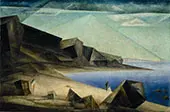The High Shore 1923 By Lyonel Feininger