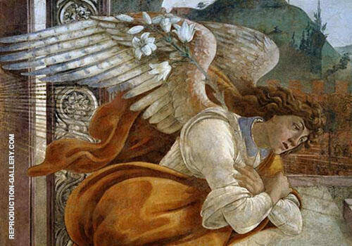 The Angel of the Annunciation 1481 | Oil Painting Reproduction