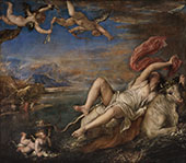 The Rape of Europa 1560 By Tiziano Vecellio (TITIAN)