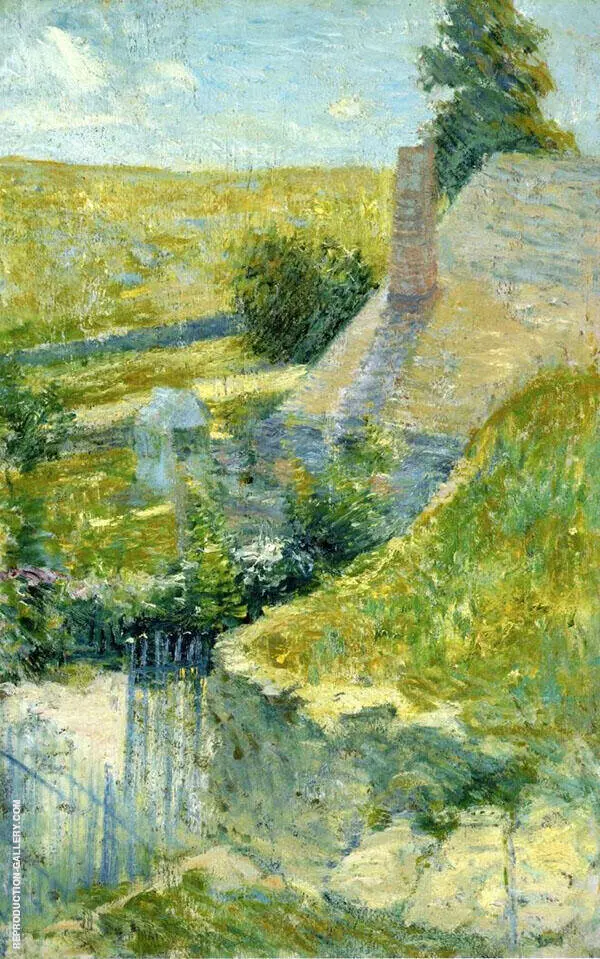 The Artist's Home Seen from the Back c1893 By John Henry Twachtman
