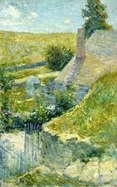 The Artist's Home Seen from the Back c1893 By John Henry Twachtman