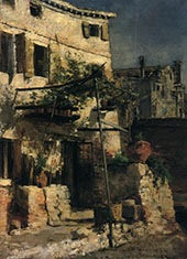 Venetian Scene 1877 By John Henry Twachtman
