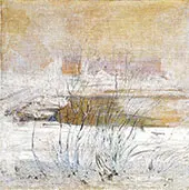 Bridge in Winter 1901 By John Henry Twachtman