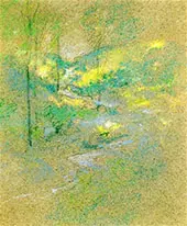 Brook Among the Trees 1891 By John Henry Twachtman