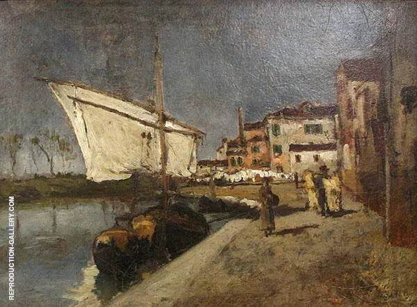 Campo Santa Marta 1878 By John Henry Twachtman
