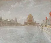 Court of Honor, World's Columbian Exposition 1893 By John Henry Twachtman
