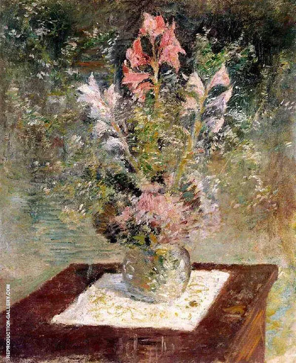 Still Life with Flowers c1900 By John Henry Twachtman