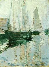 Gloucester Boats c1901 By John Henry Twachtman