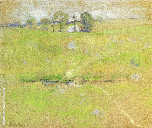 Branchville Connecticut c1889 By John Henry Twachtman