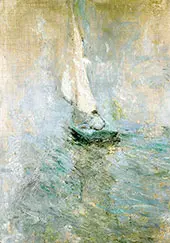 Sailing in the Mist 1895 By John Henry Twachtman
