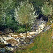 Horseneck Falls, Greenwich, Connecticut By John Henry Twachtman