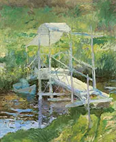 The White Bridge 1900 By John Henry Twachtman