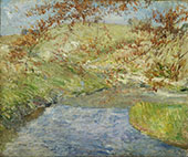 The Winding Brook 1890 By John Henry Twachtman