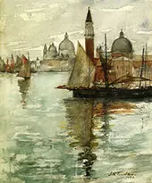Venice 1881 By John Henry Twachtman