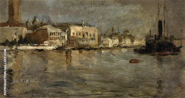 View of Venice 1878 By John Henry Twachtman