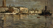 View of Venice 1878 By John Henry Twachtman