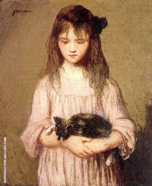 Little Lizie Lynch c1910 By J. Alden Weir