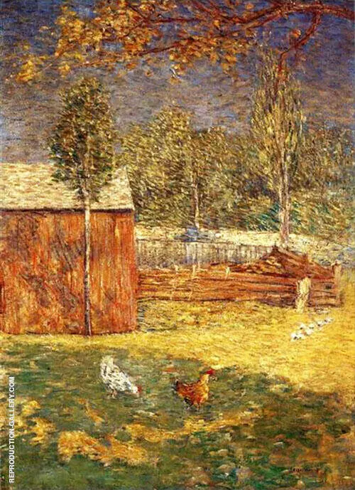 Midday 1891 By J. Alden Weir