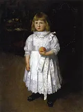 Portrait of Cara 1887 By J. Alden Weir