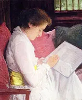 The Lace Maker By J. Alden Weir