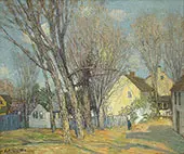 Windham Village By J. Alden Weir