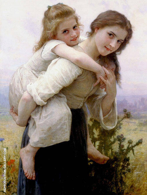 Agreeable Burden 1895 | Oil Painting Reproduction