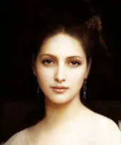 Aphrodite, in the style of By William-Adolphe Bouguereau