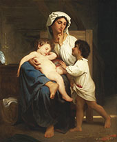 Le Sommeil c1866 By William-Adolphe Bouguereau