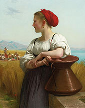 The Harvester By William-Adolphe Bouguereau
