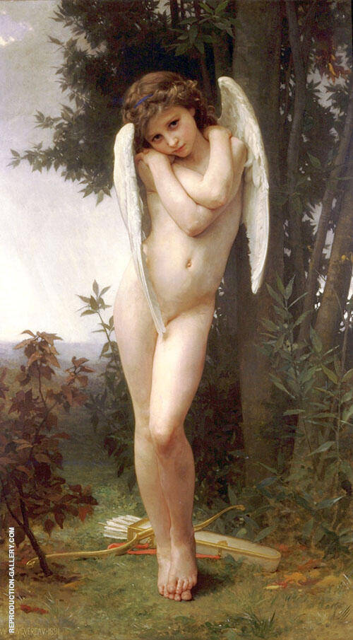Wet Cupid by William-Adolphe Bouguereau | Oil Painting Reproduction