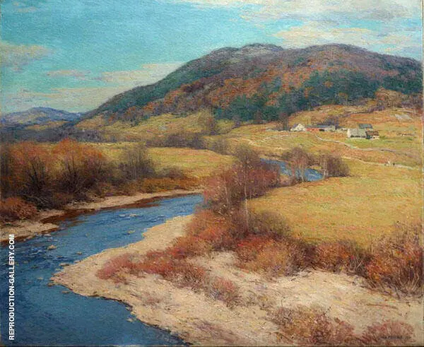 Indian Summer, Vermont 1822 By Willard Leroy Metcalf