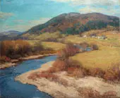 Indian Summer, Vermont 1822 By Willard Leroy Metcalf