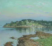 The Young Moon 1907 By Willard Leroy Metcalf