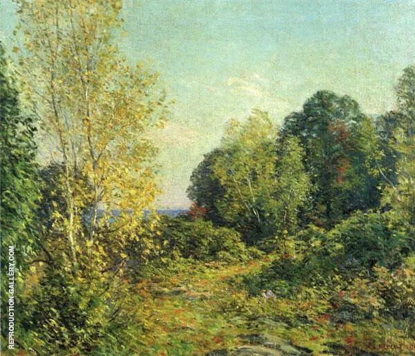Approaching Autumn 1918 By Willard Leroy Metcalf